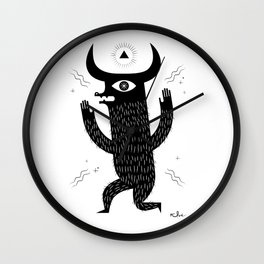Minotaur Wall Clock