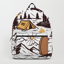 Outdoor Mountain Adventure Cafe River Backpack