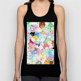 Squishmallows Chaotic Frenzy Cute Squishmallow Artwork Tank Top
