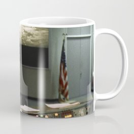 Interior view of the Mission Operations Control Room (MOCR) in the Mission Control Center (MCC) The Coffee Mug