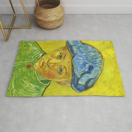 Vincent van Gogh "Portrait of Camille Roulin" Rug