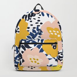 Outdoor: florals matching to design for a happy life Backpack
