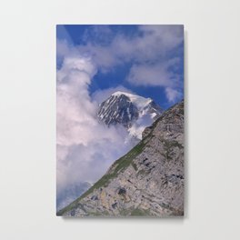 Monch. 4.107 meters. Alps. Switzerland Metal Print