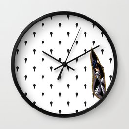 JoJo - Bruno Bucciarati Pattern [Zipper Ver.] Wall Clock