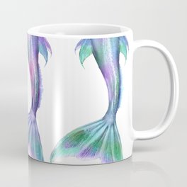 Pastel Mermaid Tails (Color) Coffee Mug