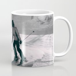skier Alps Coffee Mug
