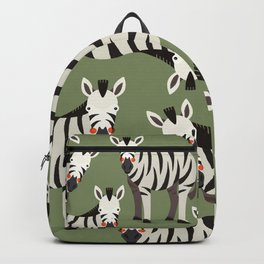 Zebra, Animal Portrait Backpack