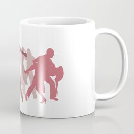 Latin Dancers Illustration Coffee Mug