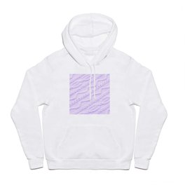 Lavender Cableknit Sweater Hoody