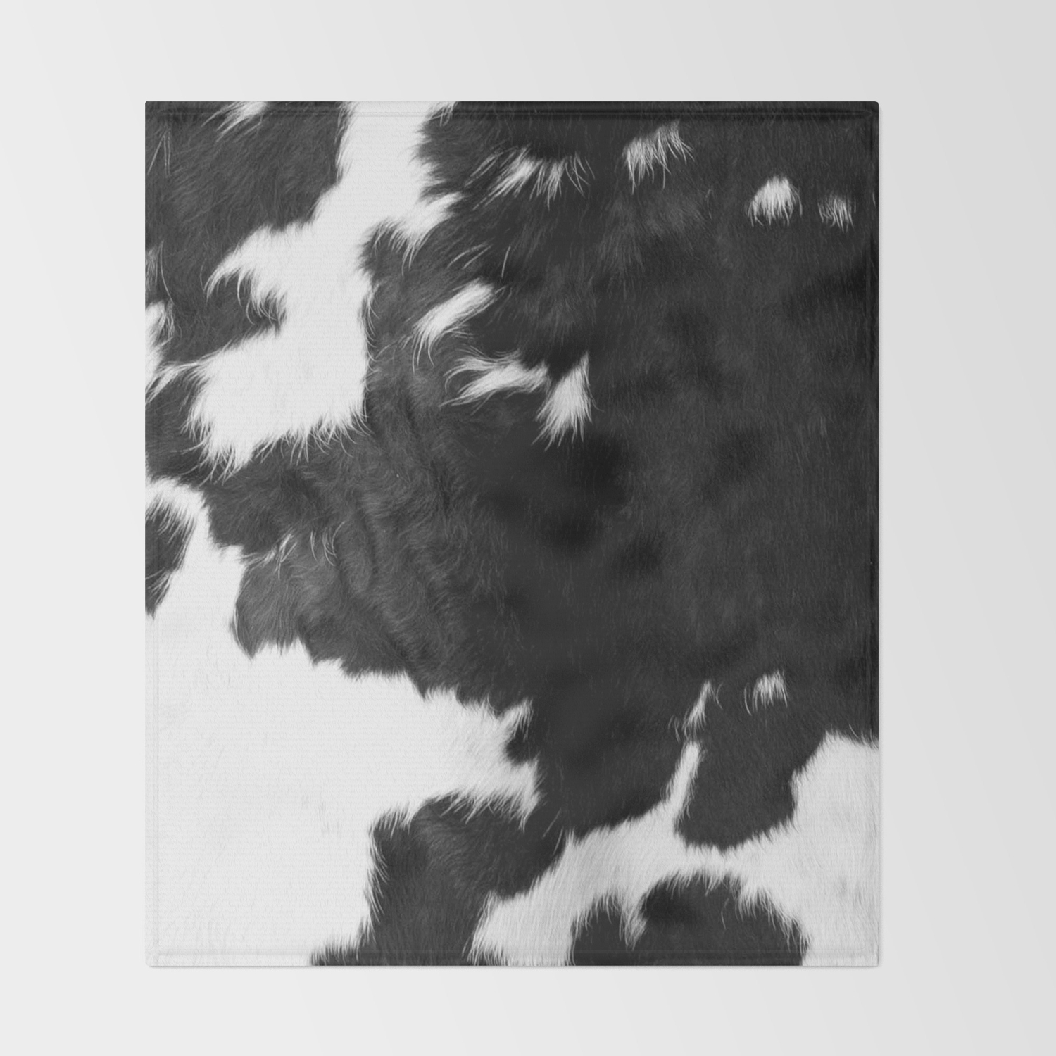 Modern Cowhide Throw Blanket By Cadinera Society6