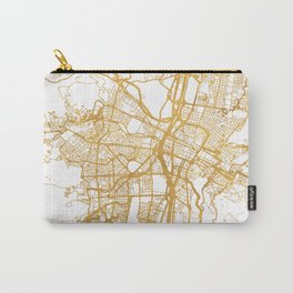 MEDELLÍN COLOMBIA CITY STREET MAP ART Carry-All Pouch