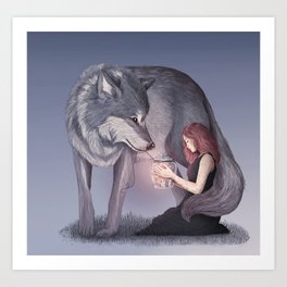Wolf Art Print
