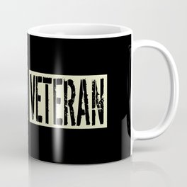 Canadian Military: Veteran (Black Flag) Coffee Mug