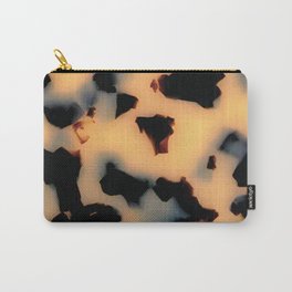 Milky Tortoise Carry-All Pouch | Curated, Acetate, Girly, Beauty, Aesthetic, Tortoiseshell, Painting, 2021, 2020, Tortoise 