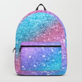 Rainbow Princess Glitter #2 #shiny #decor #art #society6 Backpack
