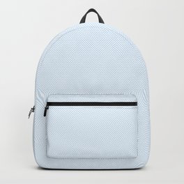 Pattens Blue Diamond Herringbone | Interior Design Backpack