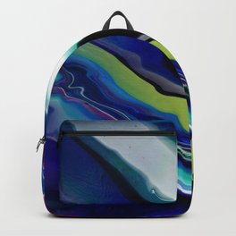 Fluid Abstract 1 Backpack