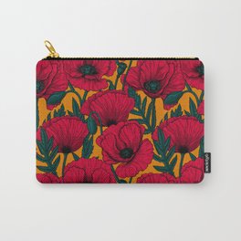 Red poppy garden    Carry-All Pouch