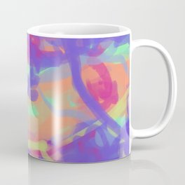 Pastel Rainbow Abstract Coffee Mug