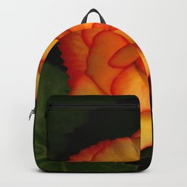 Deep In Love Backpack | Digital, Begonia, Photo, Color, Floral, Yellowbegonie, Blossom, Christianeschulze, Flower, Nature 