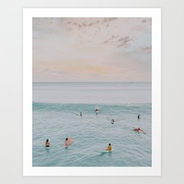 Ocean Surfing Cool Waves Art Small Photograph 6" x 4" Art Print Photo Gift #2460 