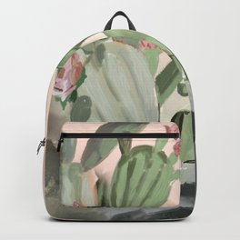 Cacti blossom Backpack