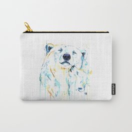 Polar Bear Unconditional Love Carry-All Pouch