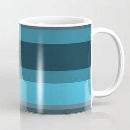 Blue Stripes Coffee Mug