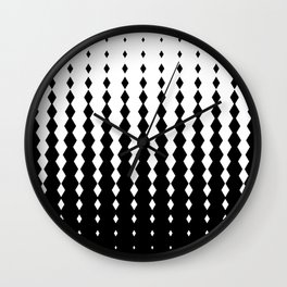 RHomb Pattern Wall Clock