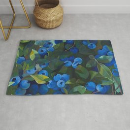 A Blueberry View Rug