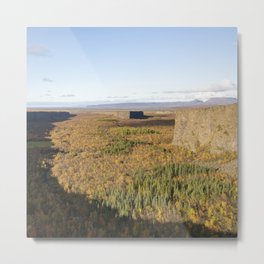 Asbyrgi Canyon Iceland | Nature and Travel Photography Metal Print