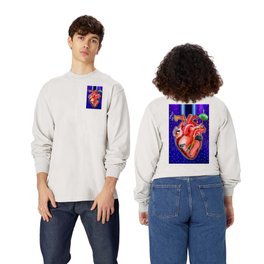 Brilliant Resilient Heart of New York City Long Sleeve T Shirt