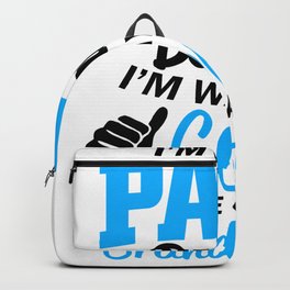 Papa Cool Grandfather Backpack