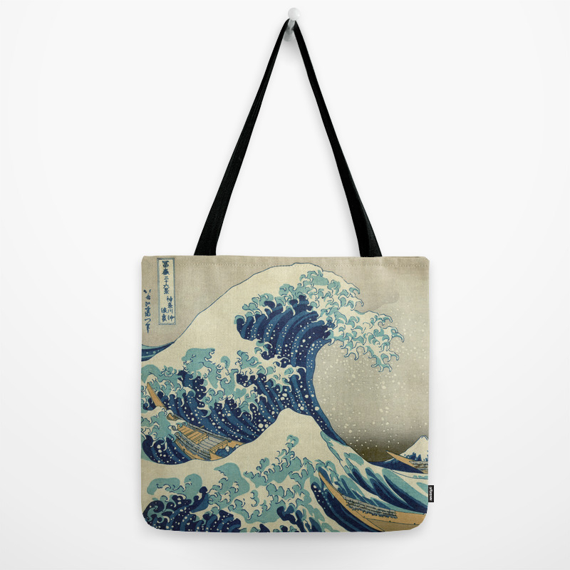 nori enomoto wave tote bag shirring seven-health.com