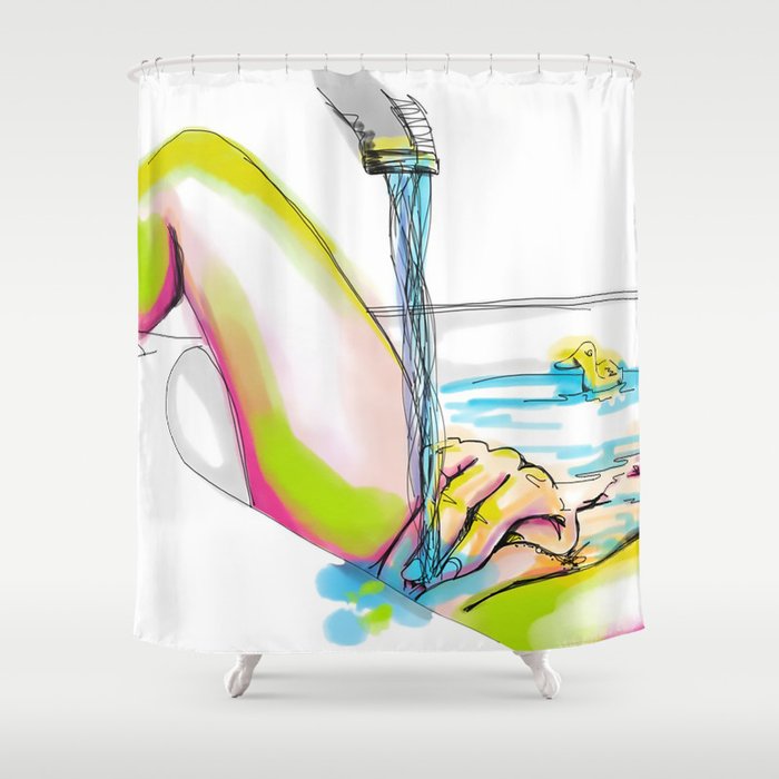 art shower curtains uk