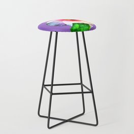 Hybiscus jGibney The MUSEUM Society6 Gifts Bar Stool