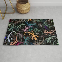Leaping Lizards Rug