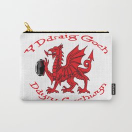 The Red Dragon Inspires Action Carry-All Pouch