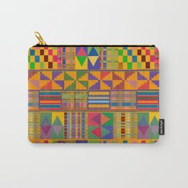 Kente Inspired Carry-All Pouch