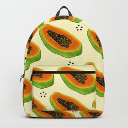 Papaya Print Backpack