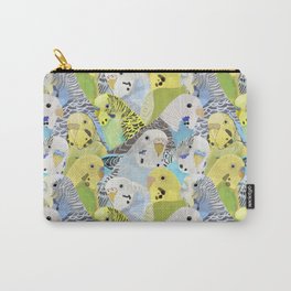 Budgie Parakeets Carry-All Pouch