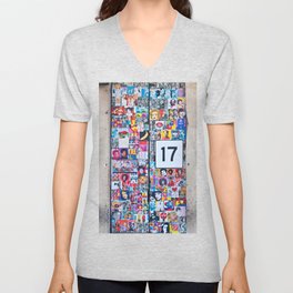 The Secret behind the Door Number 17 of Catania - Sicily Unisex V-Neck
