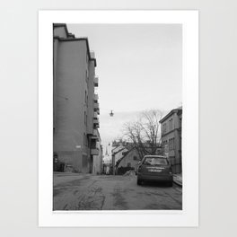 Streets in Stockholm Art Print