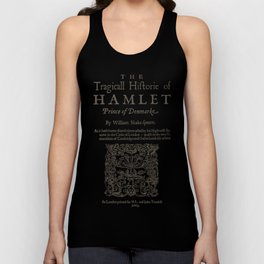 Shakespeare, Hamlet 1603 Tank Top
