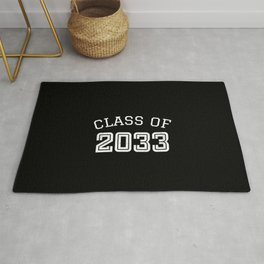 Class Of 2033 Graduation Senior Rug