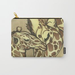 Giraffe Kisses Carry-All Pouch