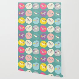 Cute Unicorn Wallpaper For Any Decor Style Society6 Images, Photos, Reviews