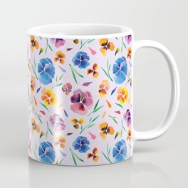 Garden Pansies Coffee Mug