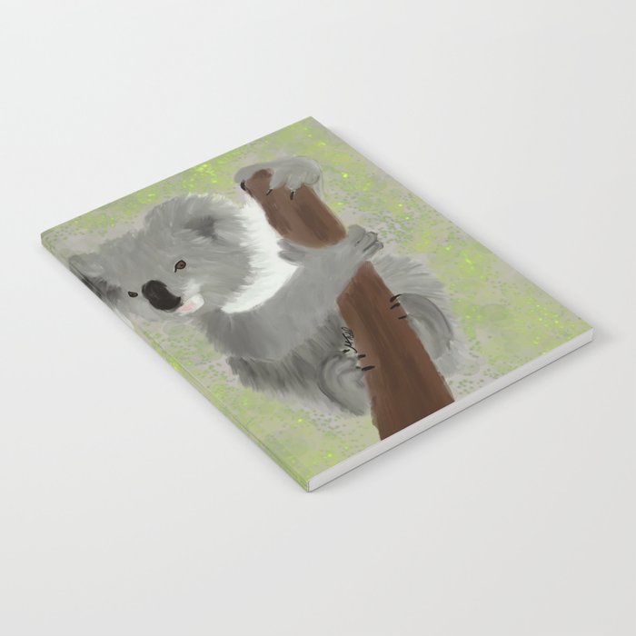Koala Bear Hanging In There Notebook