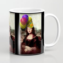 Mona Lisa Birthday Girl Coffee Mug